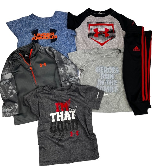 9-12 Month Nike Under Armour ADIDAS lot - Picture 1 of 3